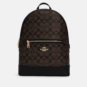 Coach Kenley Backpack In Signature Canvas